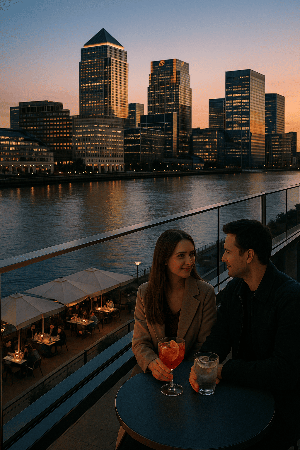 Date Ideas in Canary Wharf